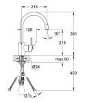 Смеситель для кухни Grohe Concetto 32663