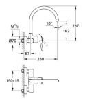 Смеситель для кухни Grohe Concetto 32667