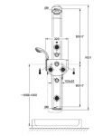 Душевая панель Grohe Aquatower 3000 27202