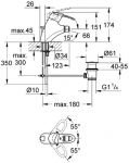 Смеситель для биде Grohe Chiara 32305