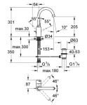 Смеситель для кухни Grohe Concetto 32629