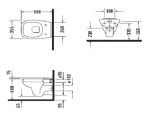 Подвесной унитаз Duravit D-Code 22090900002