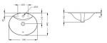 Раковина встраиваемая Ideal Standard Oceane W306301
