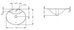 Раковина встраиваемая Ideal Standard Oceane W306301