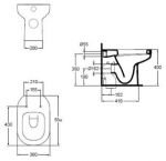 Унитаз приставной Ideal Standard Playa J492501