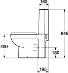 Унитаз Gustavsberg Artic Duo 4310 с микролифтом