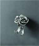 Крючок двойной Art&Max Rose AM-0912 Серебро