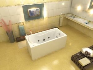 Акриловая ванна Bas Бриз 150 цена | Купить акриловую ванну Бас