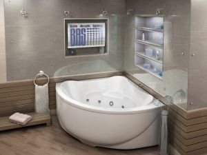 Акриловая ванна Bas Модена150 | Купить ванну Бас Модена 150