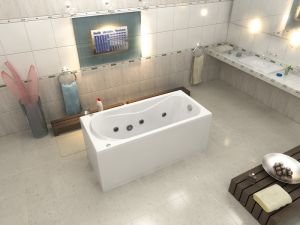 Акриловая ванна Bas Верона 150 цена | Купить акриловую ванну Бас