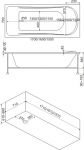 Акриловая ванна Bas Стайл 160х70 