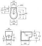 Напольное биде Jacob Delafon Formilia Viragio E4794