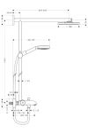 Душевая система Hansgrohe Raindance Showerpipe 27146