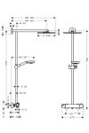 Душевая система Hansgrohe Raindance Showerpipe 27160