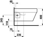 Биде подвесное Laufen FORM 3067.1 