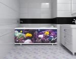 Экран под ванну Метакам Ультралегкий-Арт подводный мир 170 см