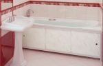 Экран под ванну Метакам Монолит-М оникс розовый 150 см