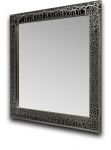Зеркало Норта-Аква Терра 106 чёрный/серебро 
