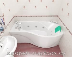 Акриловая ванна Triton Мишель 170 | Купить акриловую ванну Тритон Мишель 