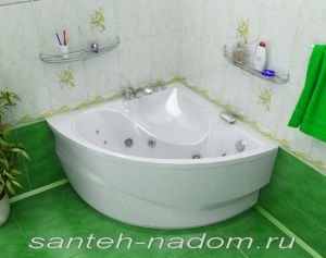 Акриловая ванна Triton Синди 125 | Купить акриловую ванну Тритон Синди 